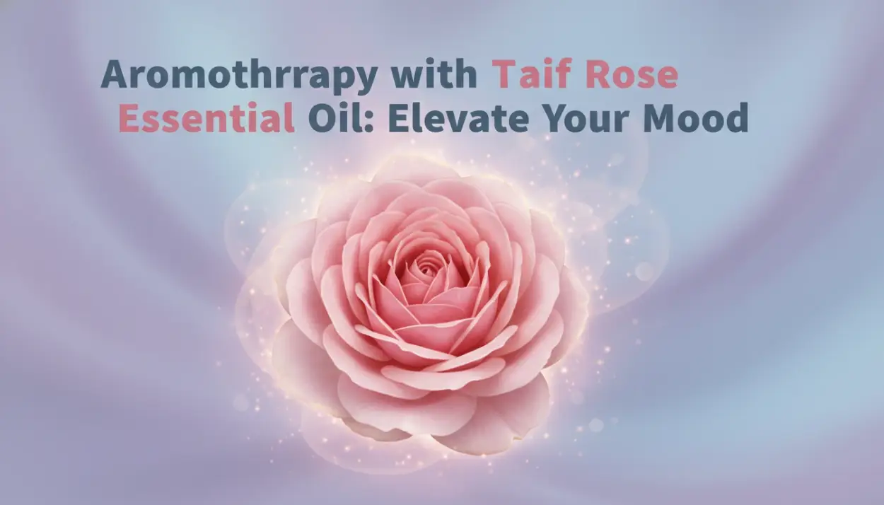 Aromatherapy with Taif Rose Essential Oil- Elevate Your Mood