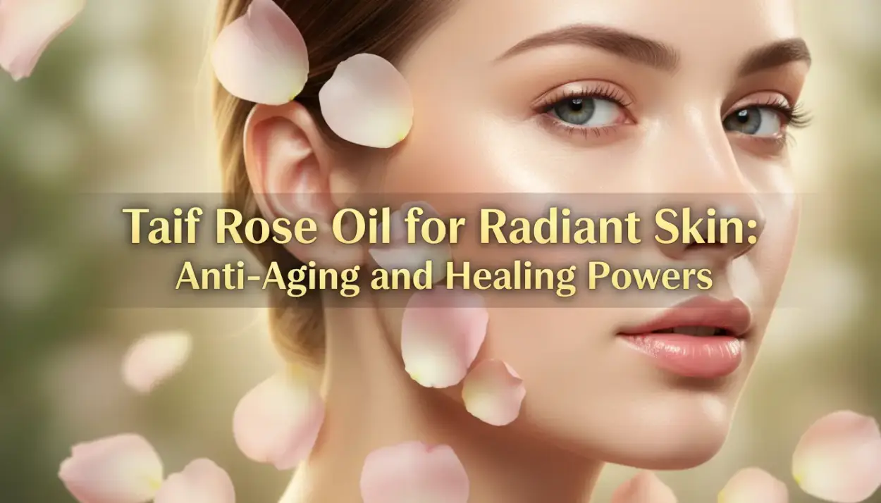 Taif Rose Oil for Radiant Skin Anti-Aging and Healing Powers