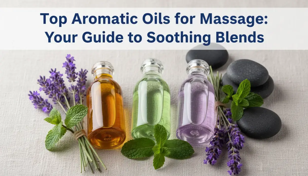 Top Aromatic Oils for Massage- Your Guide to Soothing Blends