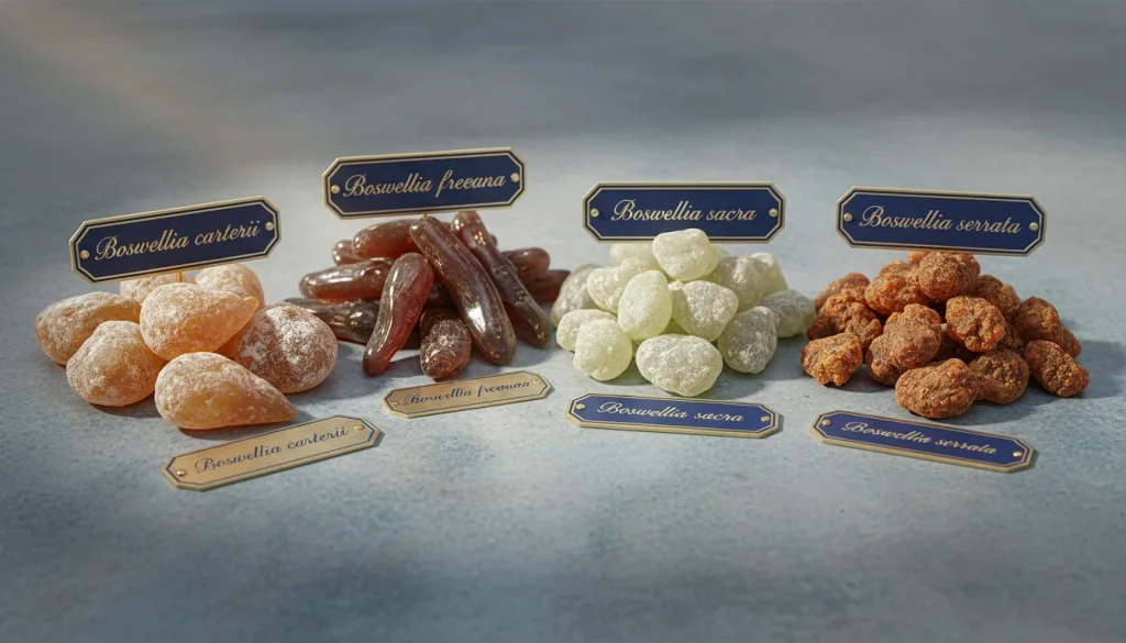 Types of Frankincense essential oil