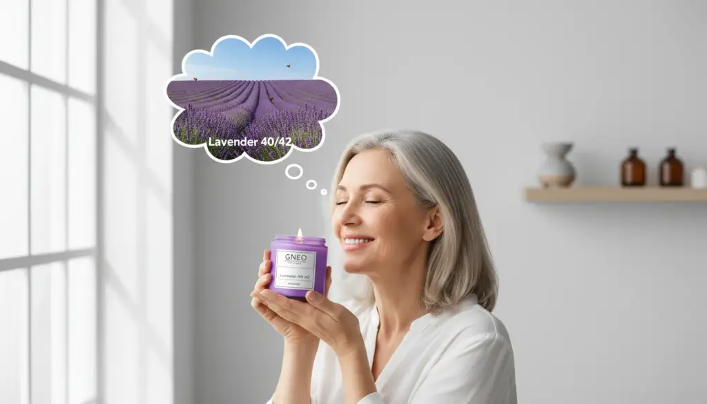 purple candle of lavender 40-42