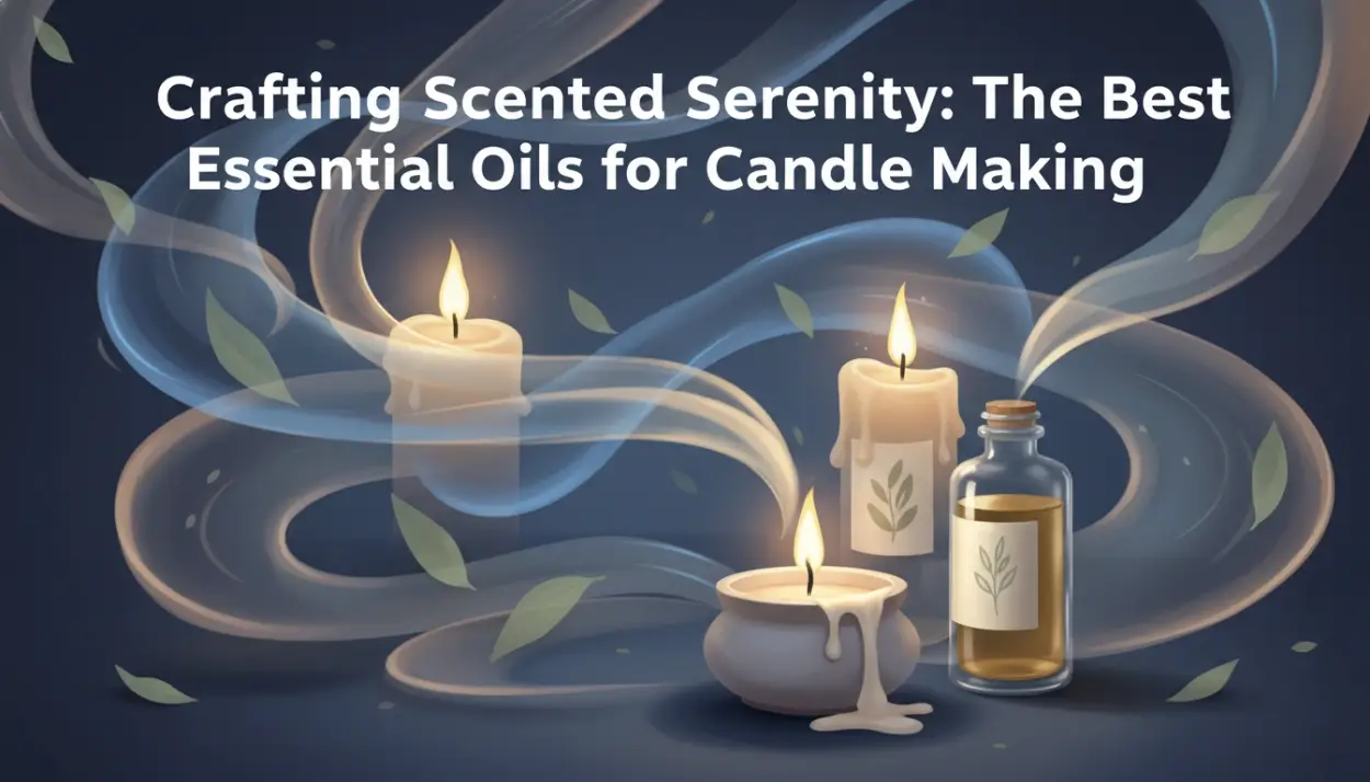 Crafting Scented Serenity The Best Essential Oils for Candle Making
