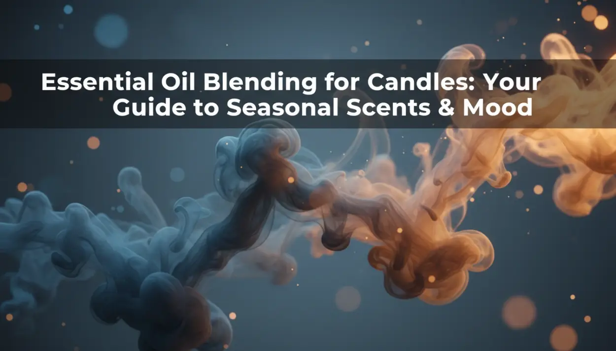 Essential Oil Blending for Candles Your Guide to Seasonal Scents & Mood