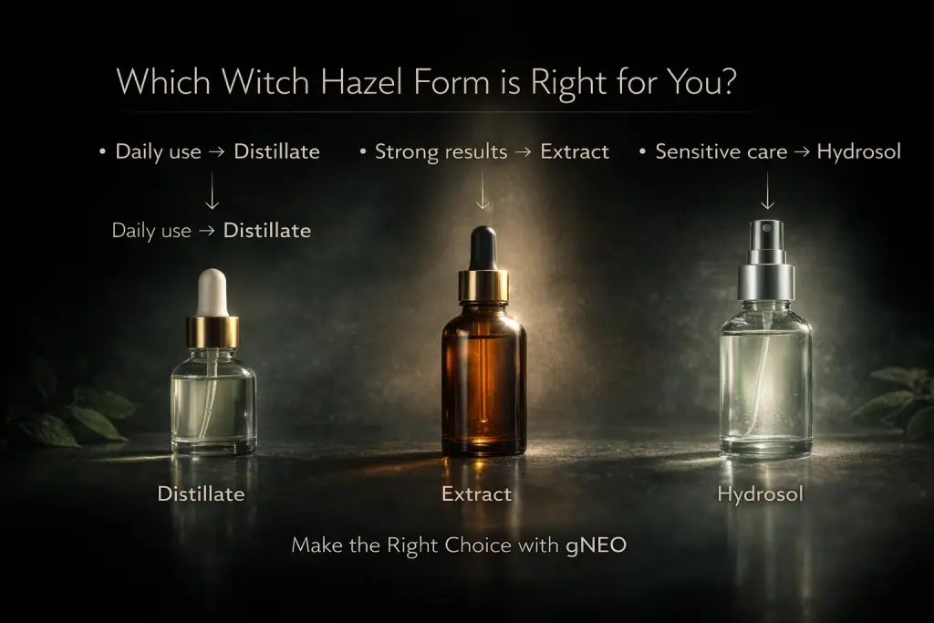 Choose your perfect Witch Hazel form