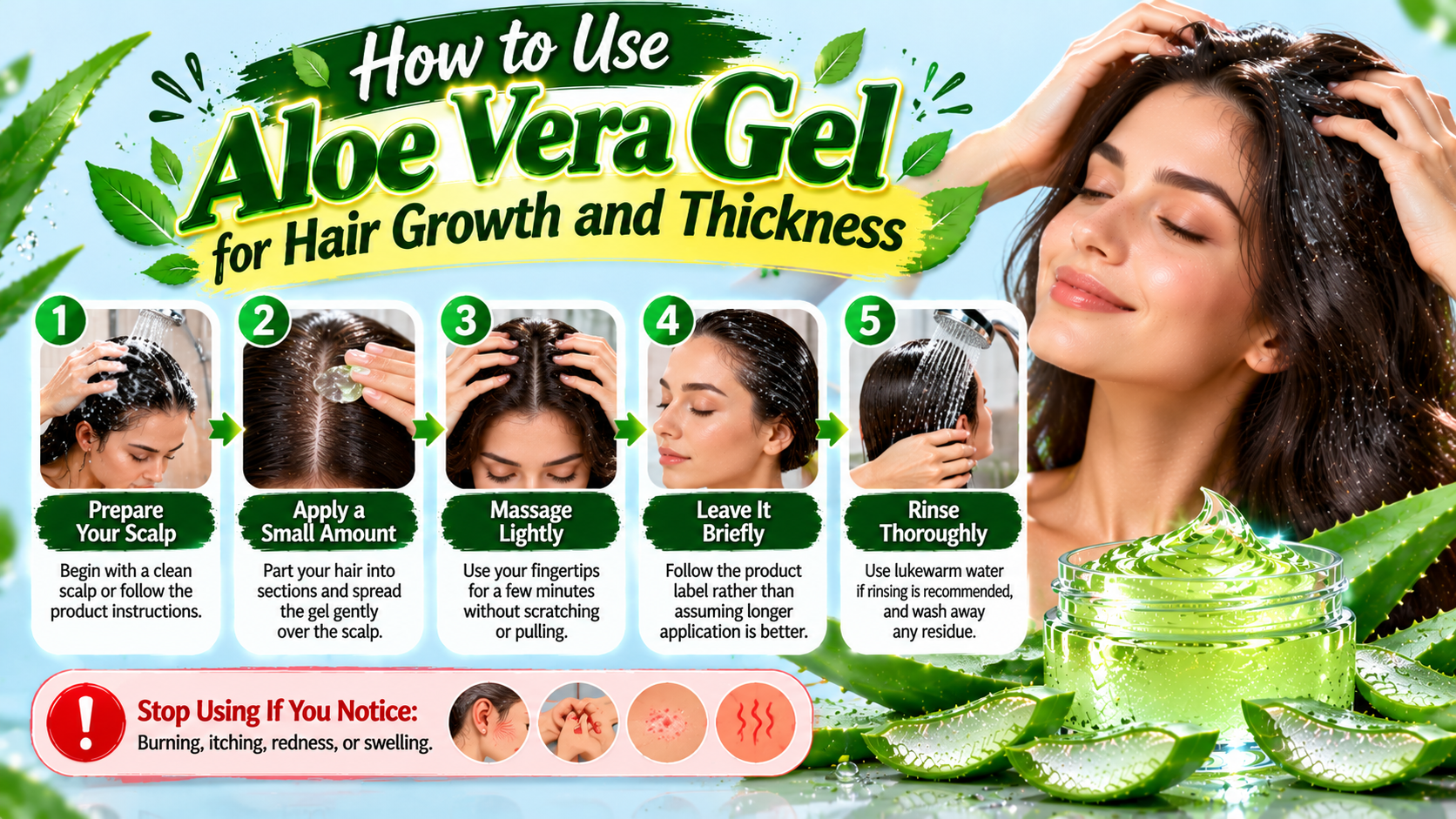 Aloe Vera Hair Care Guide