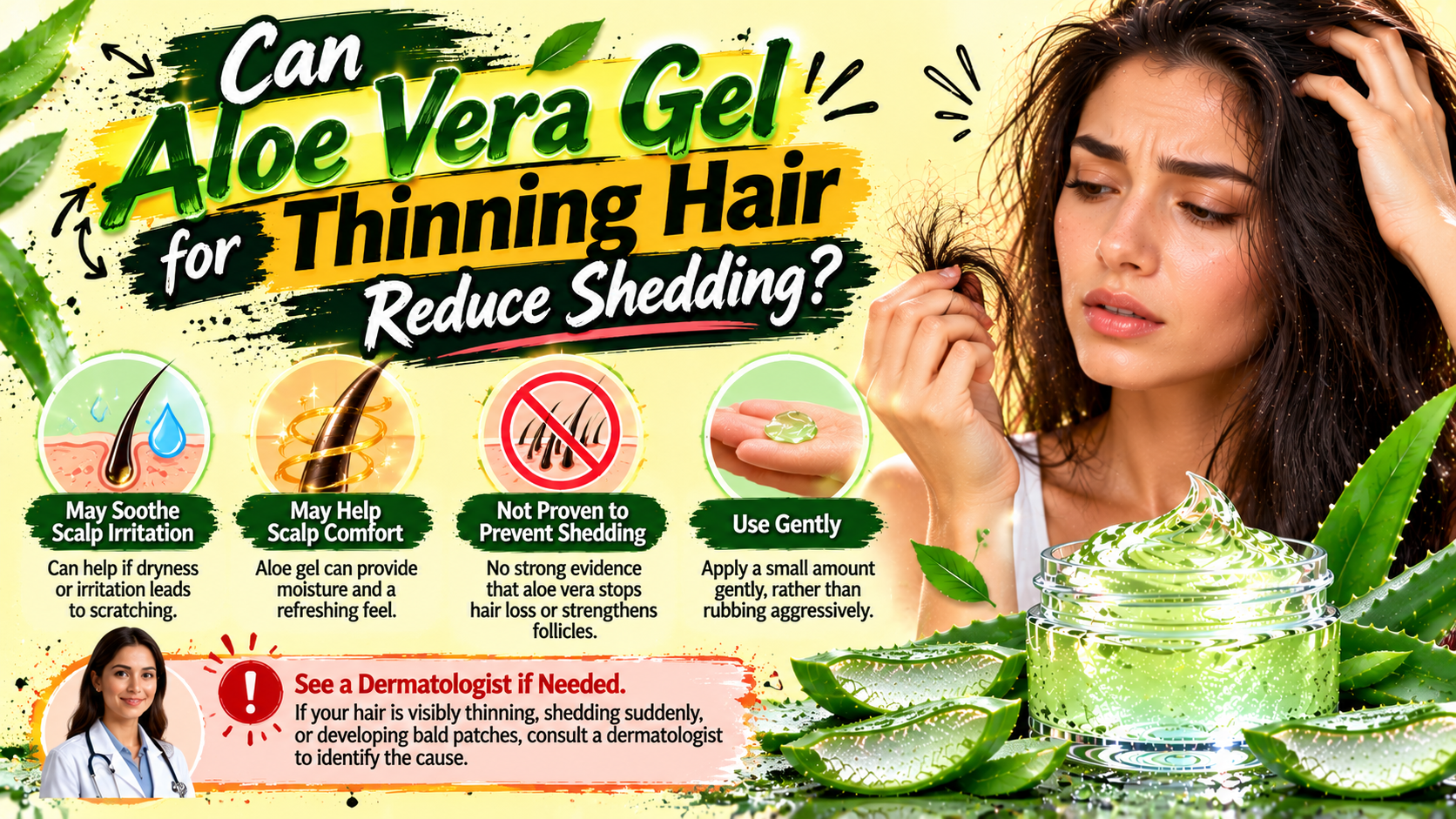 Aloe Vera and Hair Shedding Guide