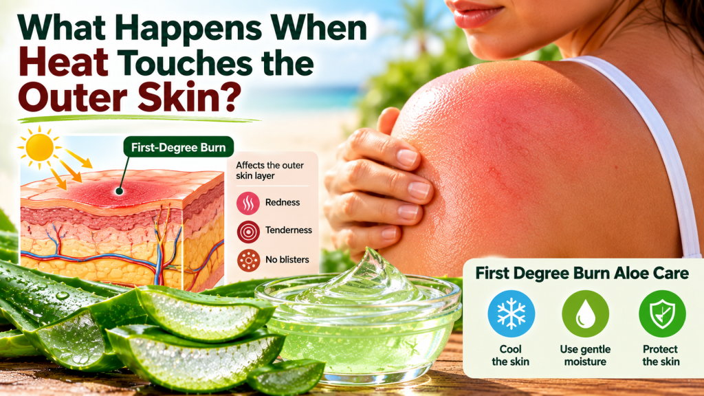 Sunburn Care_ Aloe Soothing Guide